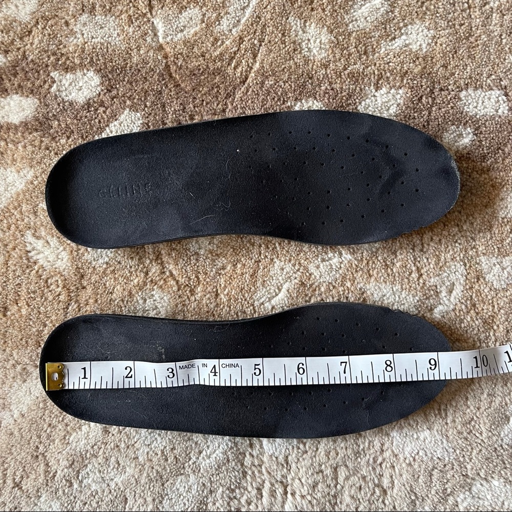 Céline Pull On Sneakers In Navy Jacquard Size 37 - Picture 10 of 13